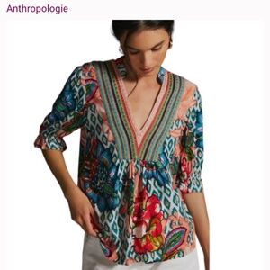 Anthropologie Bl^nk Stephanie Top